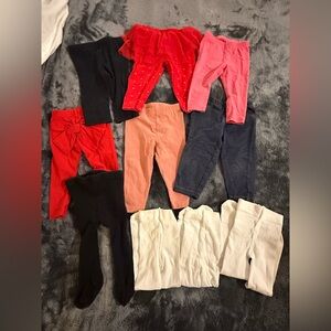 9mo Bundle of Leggings/tights